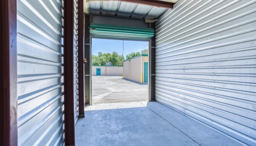 Inside Large Storage Unit in Brooksville FL