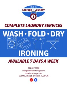 Brewton AL Laundry Services