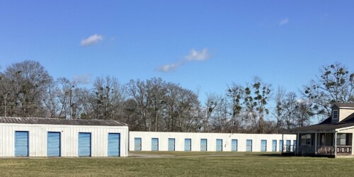 Drive-up storage units
